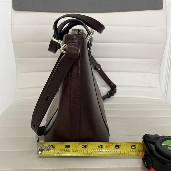 Brahmin brown wood print adjustable strap bag - Picture 13 of 14